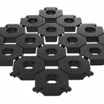 LAOTOODE Cross Pinnasetugevdusrest 580x580x35mm, 100 ton/m2, kaal 1,5kg/tk,  3tk/m2