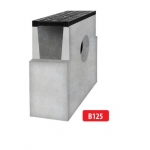 Malmrestiga betoonist kaev/liivapüüdur B125 I 500x200x500 mm I H20