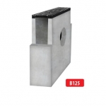Malmrestiga betoonist kaev/liivapüüdur B125 I 500x150x500 mm I H20