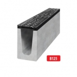 Malmrestiga betoonist renn B125 I 1000x150x250 mm