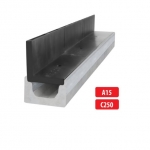 Kõrge pilurestiga betoonist renn-kanal I 1000x145x90 mm