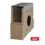 Malmrestiga polümeerbetoonist kaev/liivapüüdur D400 I 500x210x500 mm I H27