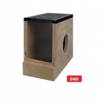 Malmrestiga polümeerbetoonist kaev/liivapüüdur D400 I 500x200x450 mm