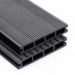 Puitplastkomposiidist (WPC) terrassilaud | õõnes laud | tumehall 149x24x4000 mm  - LAOS 8tk